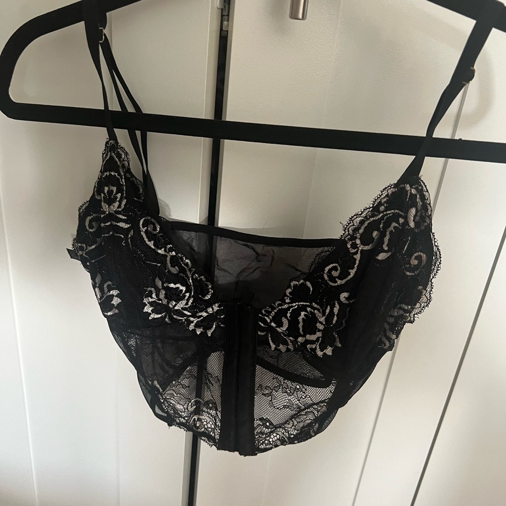 Urban Outfitters Out From Under Lace Corset Top